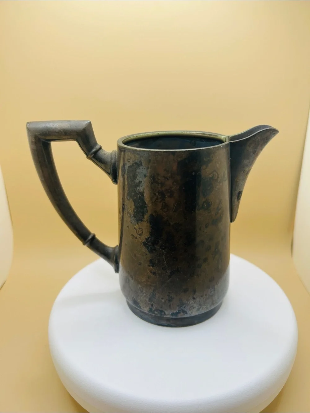 Vintage Mid Century Wolff Silver Plated Creamer  Pitcher PRATO90  #21